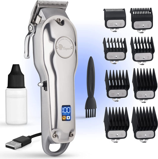 Professional Hair Clippers with Extremely Fine Cutting, Cordless Hair Trimmer for Men & Women, Barber Clippers for Salon & Home Use